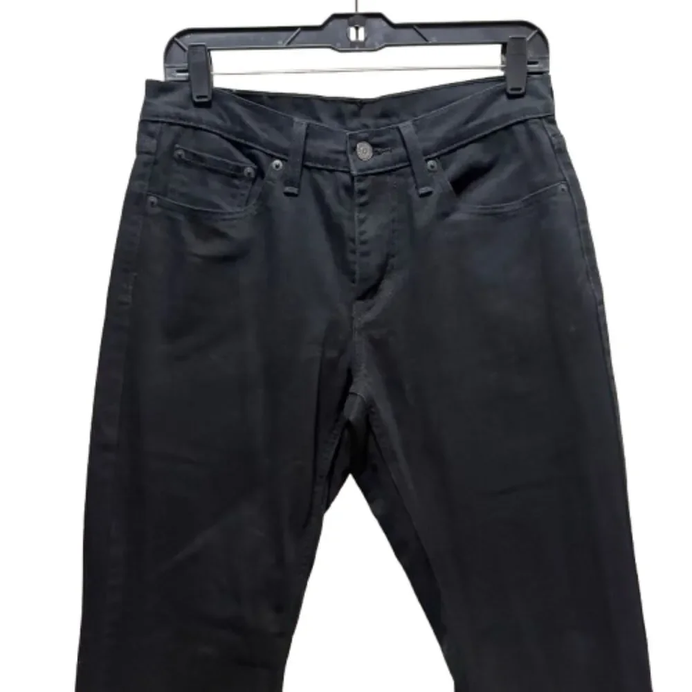 Levi Strauss‎ Men's Original Fit Jeans Classic Black Wash Denim Size 29x32